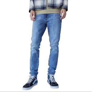 NWT PacSun Men’s Jeans 28X30 29X32 Medium Indigo Stacked Skinny Comfort Stretch